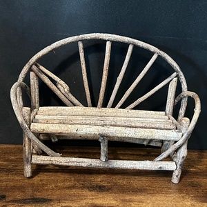 Wooden Stick Bench
